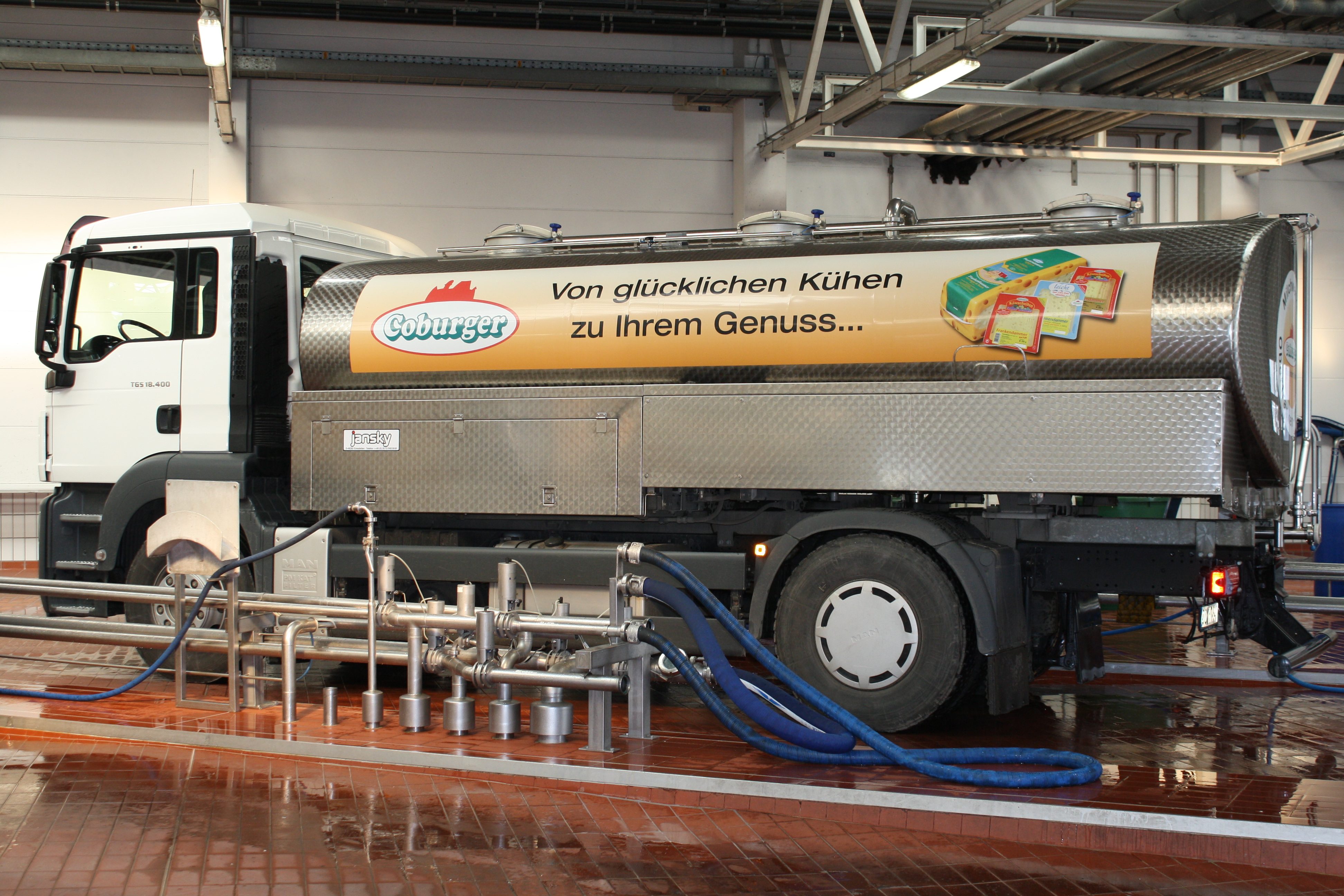 1.2 million litres of milk are received and processed per day
