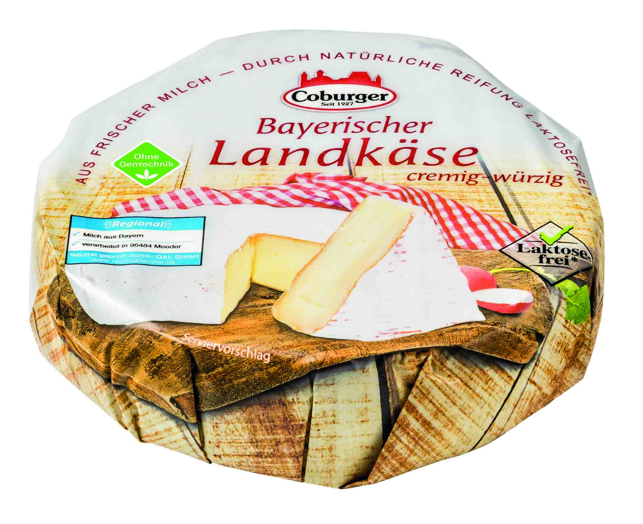 Coburger Bayerischer Landkäse, 350 g VLOG - Milchwerke Oberfranken West e.G.